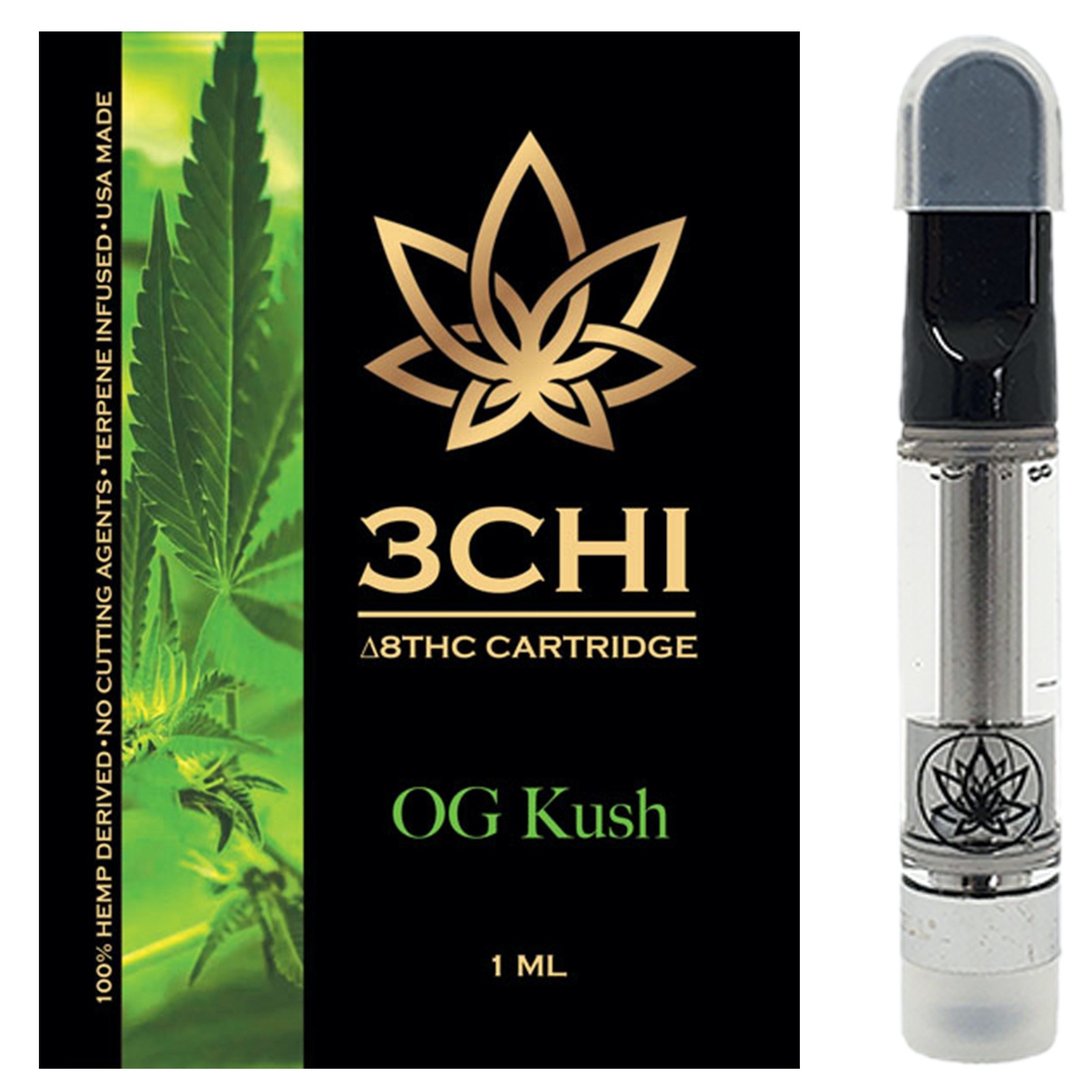 OG Kush Delta 8 Cartridge 1ml Leafly